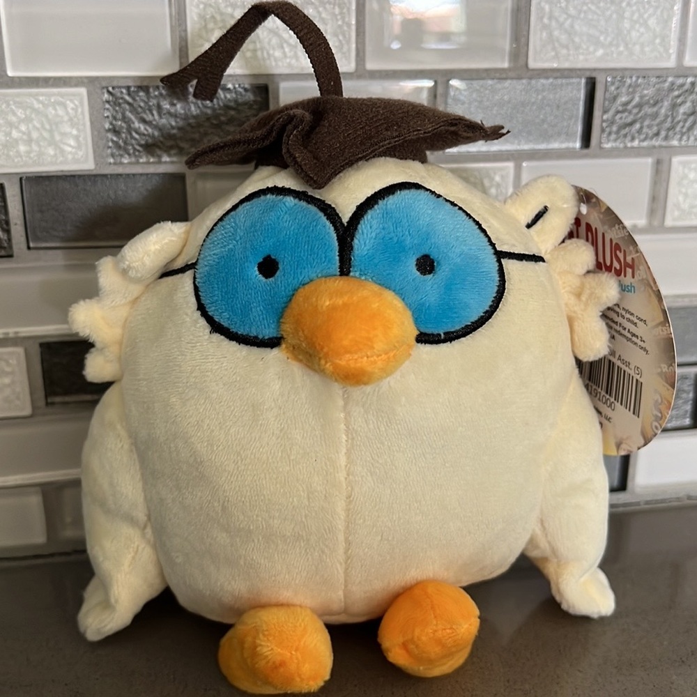 Sweet Plush Fun Candy Branded Plush MR. OWL Tootsie Roll Pop / Tootsie BRAND NEW